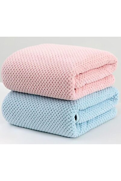 GENERAL Microfiber Bath Towels, 90 x 170 cm, Set of 2, Super Soft, Highly Abs...