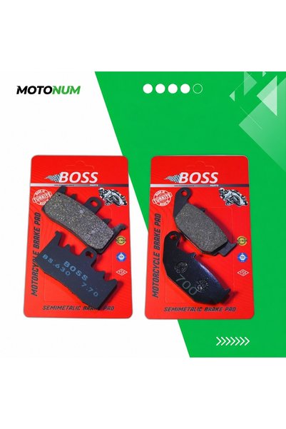 Motonum Cf Moto Sr 450 Ön Ve Arka Fren Balata Takımı Yarı Sinterli Mtn2676