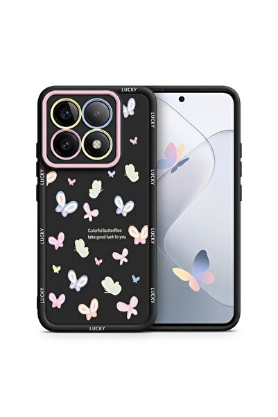 Nezih Case Mi 14T Pro ile Uyumlu Kamera Korumalı Sevimli Desenli Silikon Kılıf