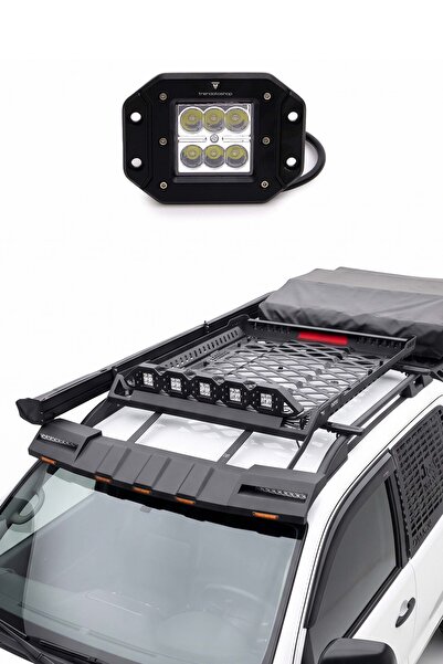 OMAC Universal Off-Road Tepe Kare Gömme Tavan Sis Farı Led