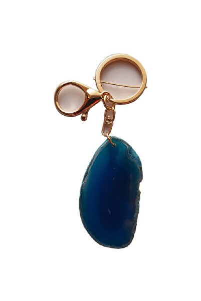 HOPE R Agate crystal key Keychain for Ascendant or natal Sun in Sagittarius