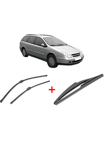VALEO Σετ 3 υαλοκαθαριστήρων CITROEN C5 I Break (DE_) 2001 - 2004, για παρμπρ...