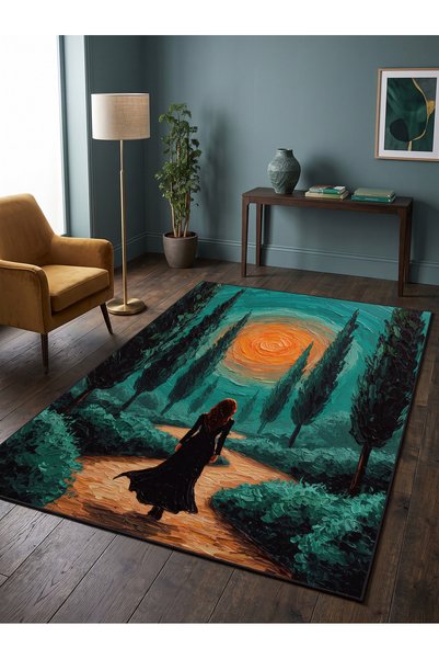 Rose'n Home ARTE VN207 Modern Sanatsal Dekoratif Salon Mutfak Koridor Halısı