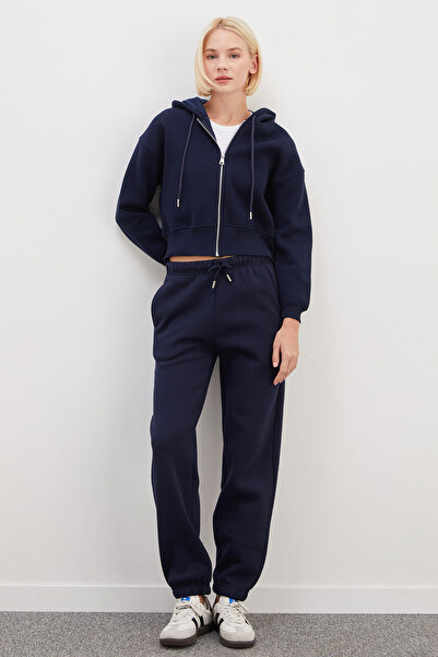 Fulla Moda 3 İplik Cepli Jogger Eşofman Altı