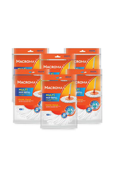 MACROMAX 6x Rezerve pentru mop multifuncțional, 1 bucată.