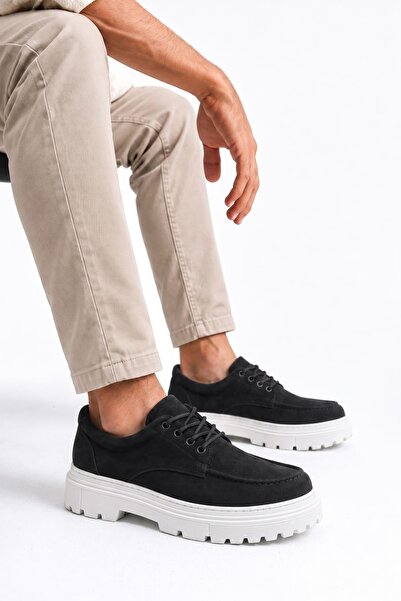 Zerenyus Zrj-T13 Premium Nova Lace-Up Men's Casual Classic Shoes - Suede Blac...