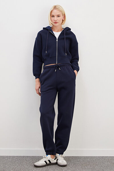 Fulla Moda 3-Strap Pocket Jogger Sweatpants
