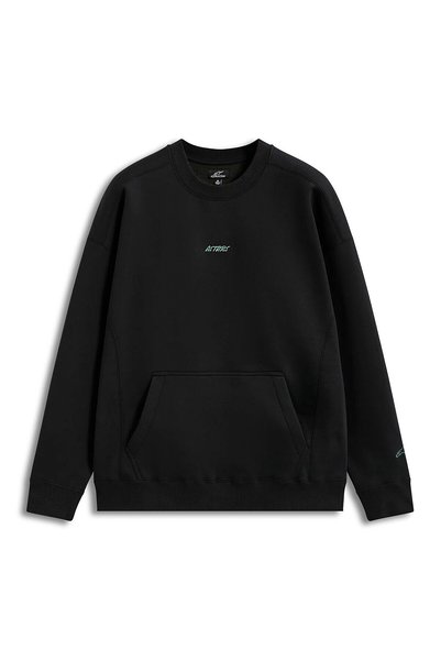 Alpinestars Guise Oversize Bisiklet Yaka Fleece Tişört Siyah