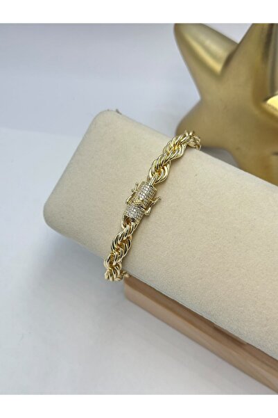 BYYEŞO Twisted Steel Bracelet