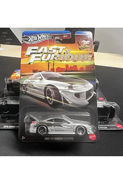 HOT WHEELS سيارة ميتسوبيشي إكليبس HNR88 - 979Q من سلسلة سيفير فاست آند فيوريو...