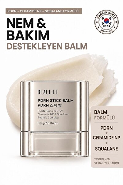 Beaulife PDRN Stick Balm 9.5 g – PDRN, Seramid, Skualan ve Peptit Kompleksli ...