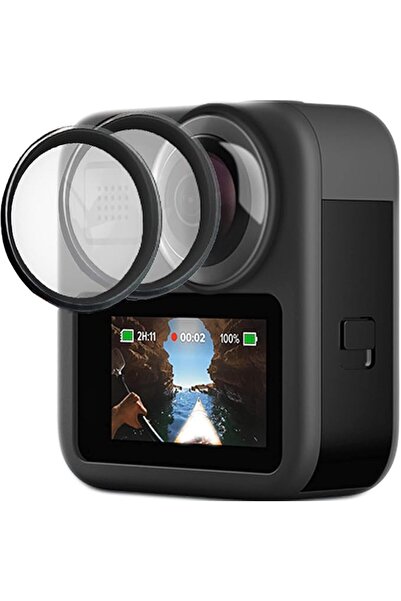 TERRIFI واقي عدسة لكاميرا GoPro MAX وMax 360 2025، شفافية عالية وصلابة 9H مقا...