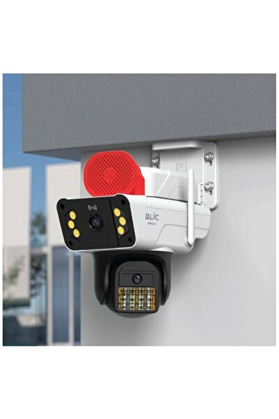 BLM-94 Wi-Fi PTZ Alarm Smart IP Kamera – 6MP Çift Lensli İnsan Takip Özellikli Dış Mekan Güvenlik Kamerası