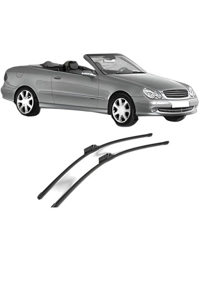 VALEO Комплект чистачки за кола MERCEDES-BENZ CLK Кабриолет (A209) 2002-2010,...