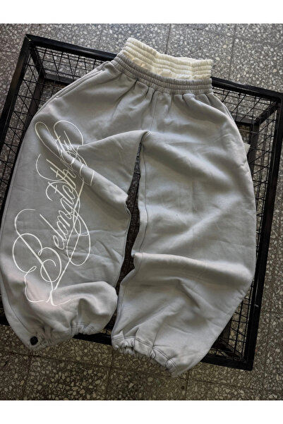 1blood Belong Detailed Belted Baggy Sweatpants