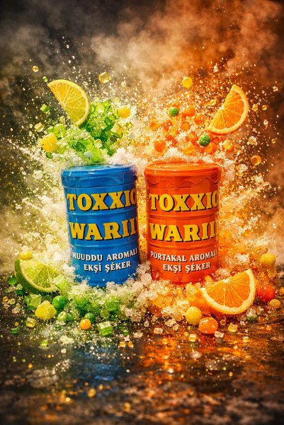 Toxic Waste Toxxic Waril Sour Candy 40 Gr X 2 Pcs