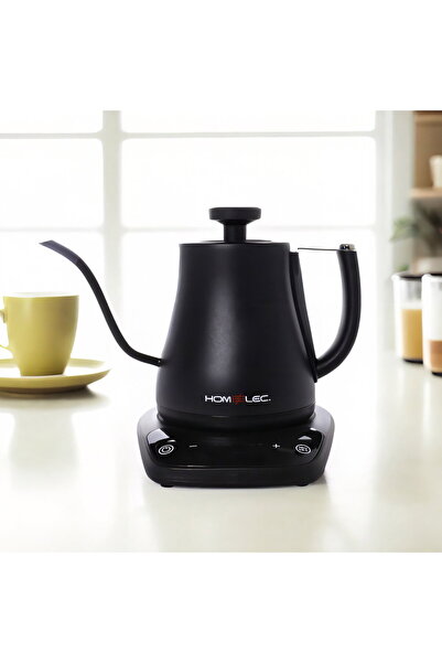 Home Elec Coffee Kettle Home Elect 1000W Black