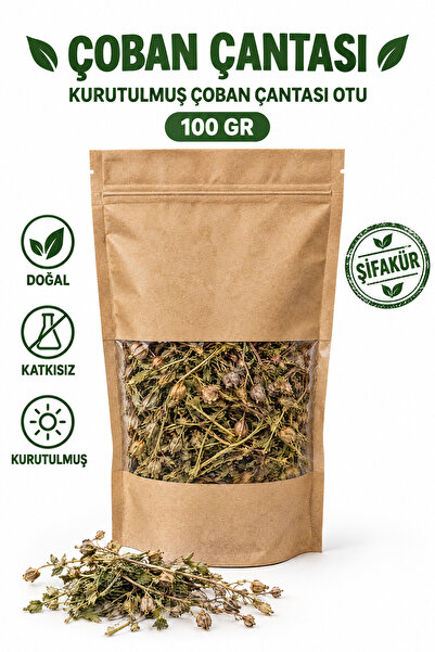 ŞİFAKÜR BİTKİSEL SAĞLIK ÜRÜNLERİ Shepherd's Purse Herb 100 Gr