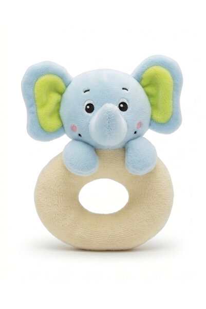 REDTAG Baby Blue Elephant Rattle Toy