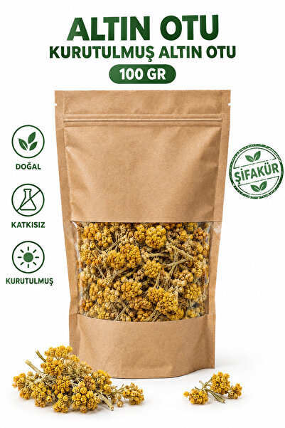 ŞİFAKÜR BİTKİSEL SAĞLIK ÜRÜNLERİ Golden otu (immortal flower) 100 gr
