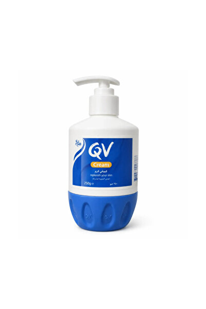 QV Cream 250g Cream with Pump Head - Rich Moisturizing Cream for Dry Sensitiv...