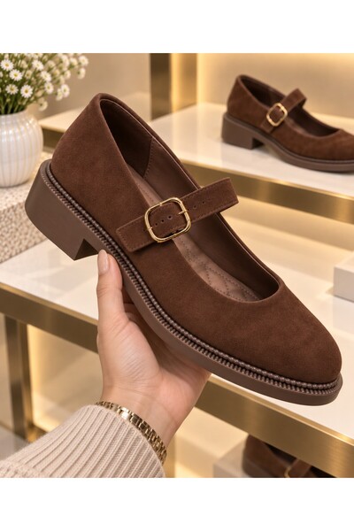 Zenora Shoes Kadın Günlük Rahat Ergonomik Mary Jane Ayakkabı