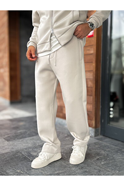 BYBASICMAN Stone Panda Fabric Trousers with Piping Mrk-2875