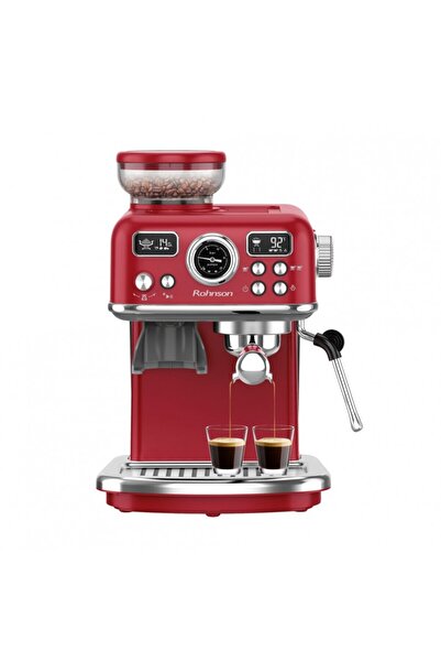ROHNSON Espressor cu râșniță 2 în 1 R98250R ,1350W, cafea boabe 120g, putere ...