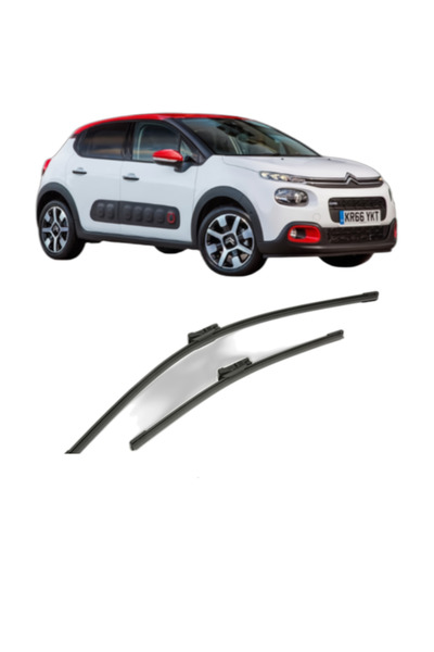 Bosch Σετ υαλοκαθαριστήρων αυτοκινήτου CITROEN C3 III Van (SX_, SY_) 2016-201...