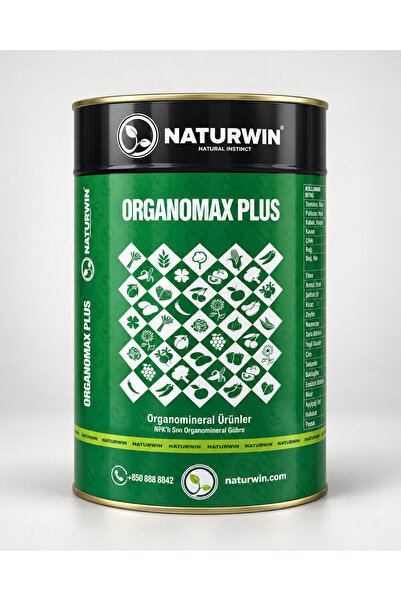 Naturwin Organomax Plus Azot ve Potasyum NK içerikli Sıvı Organomineral Gübre 20 Lt