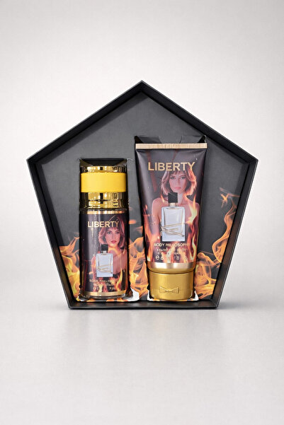 NO BRAND Cosmetic gift set Liberty (scented body spray 88 ml + body lotion 88...