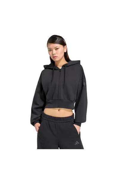 adidas KF6245-K W Sl+ Fl Fz Hd سترة نسائية باللون الأسود