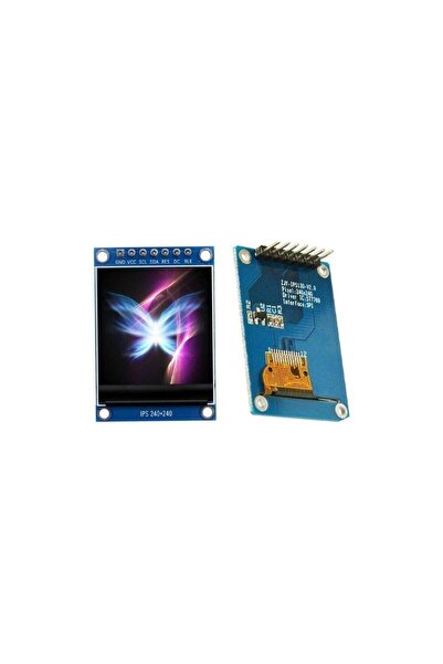 ST7789 1.3 inç 240x240 IPS HD TFT LCD OLED Ekran Modülü