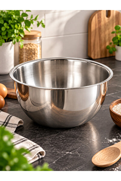 Special Action 24 cm Stainless Steel Kitchen Bowl – Multi-Purpose for Mixing ...