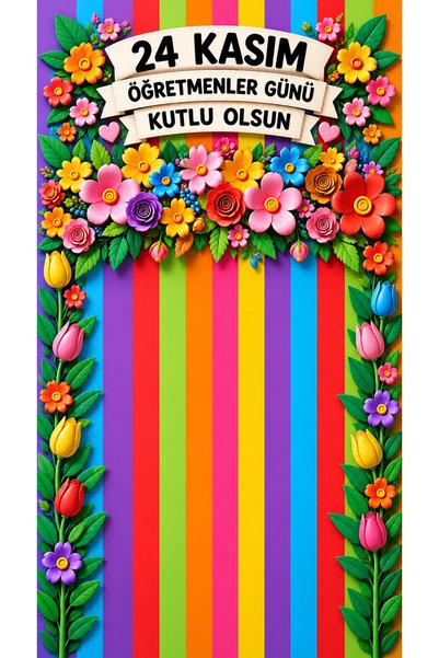 PROMISEBACKDROP2 250x200 cm Ek Dikişli, 24 Kasım Öğretmenler Günü Kutlu Olsun...