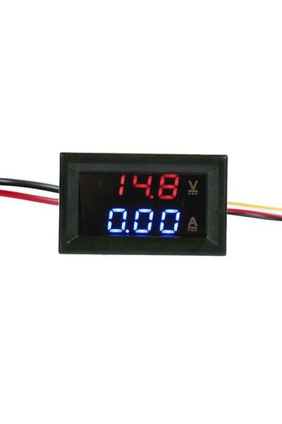 Robotnom Dijital Voltmetre Dijital Ampermetre DC 100V 10A