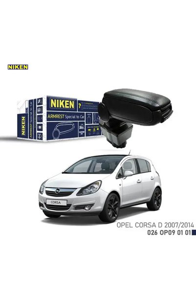 Universal Araca özel kol dayama siyah opel corsa d 07-14 Nıken
