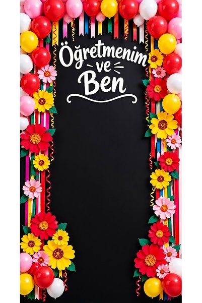 PROMISEBACKDROP2 200x200 cm Ek Dikişli, 24 Kasım öğretmenler Günü Kutlu Olsun...