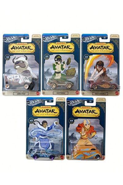 HOT WHEELS Avatar 5'li Set (MS-T Suzuka,Geoterra,Aero Pod,Deco Delivery,Track...