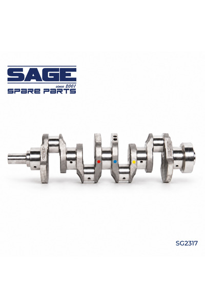 Sage ISUZU 4JK1 D-MAX 2500 CC EURO 5 KRANK MİLİ SG2317 OEM: 897372419151 / 89...