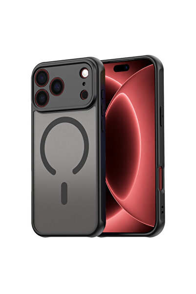 Techsuit Калъф за телефон за iPhone 17 Pro Max, Halofrost II MagSafe, Поликар...