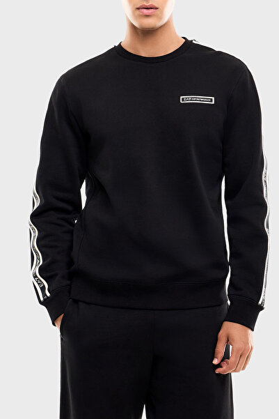 EA7 Pamuklu Regular Fit Bisiklet Yaka Sweat Erkek SWEAT 7M002195 AF10377 UC001
