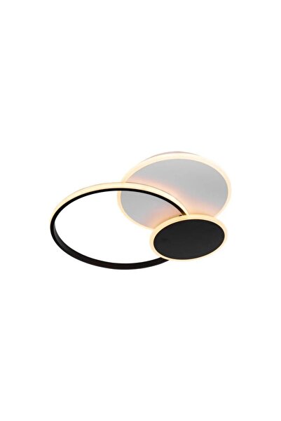 SELEXMO Lustra LED cu telecomanda KILLIAN 46W, 3 Cercuri, lumina Rece/Calda/N...