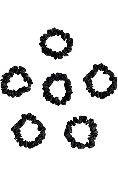 MOFEINI 24 Pcs Silk Hair Scrunchies Soft & Comfortable Small Silk Scrunchy Sk...