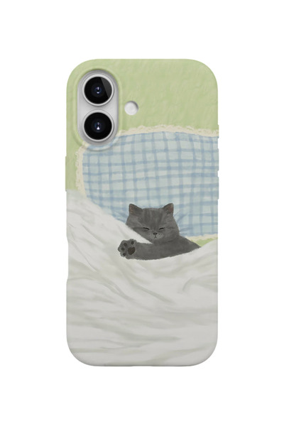 farifra iPhone 16 Uyumlu Desenli Silikon Lansman Telefon Kılıfı _K874beyaz.png
