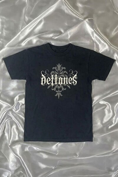 Köstebek Black Deftones Gothic Y2K Unisex T-Shirt