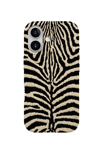 farifra iPhone 16 Uyumlu Desenli Silikon Lansman Telefon Kılıfı _K456BEYAZ.png