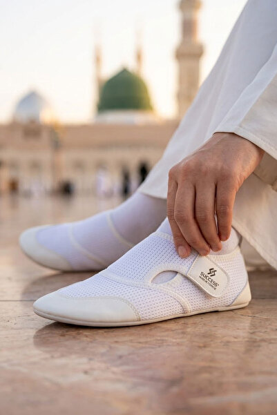 Live Success Thick Soled Orthopedic Insoles with Velcro for Easy Wear, Hajj Umrah Tawaf Boots, Home Boots