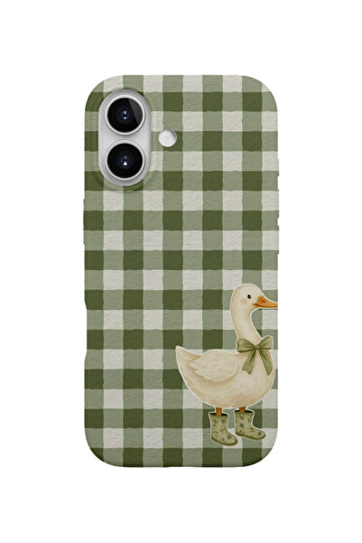 farifra iPhone 17 Uyumlu Desenli Silikon Lansman Telefon Kılıfı _K403YEŞİL.png
