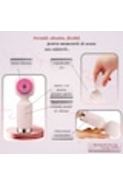PassionPulse Mini Masajor PassionPulse, Roz, Impermeabil, Vibrații, 11 X 3.9 cm